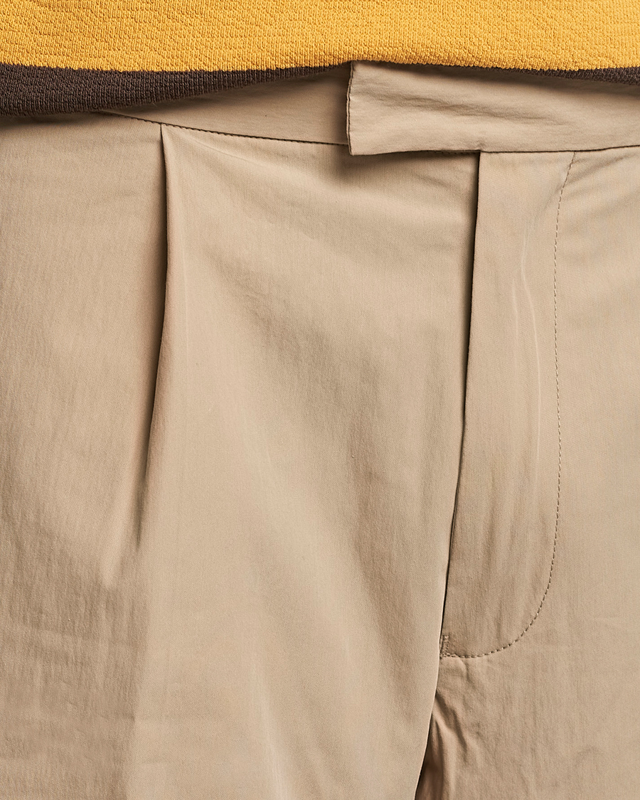 Herren | Hosen | BEAMS PLUS | Comfort Cloth Travel Trousers Beige