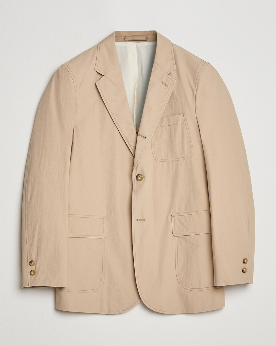 Herren | Sakkos | BEAMS PLUS | Comfort Cloth Travel Jacket Beige