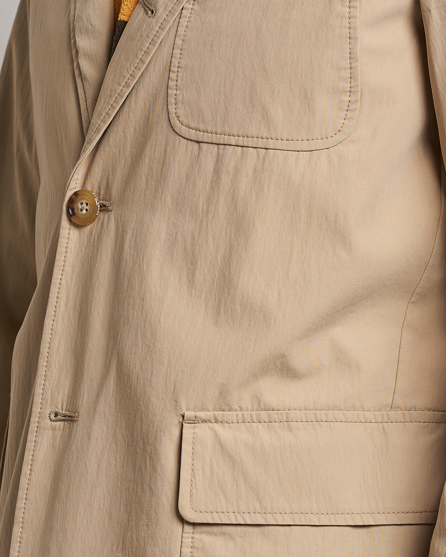 Herren | Sakkos | BEAMS PLUS | Comfort Cloth Travel Jacket Beige