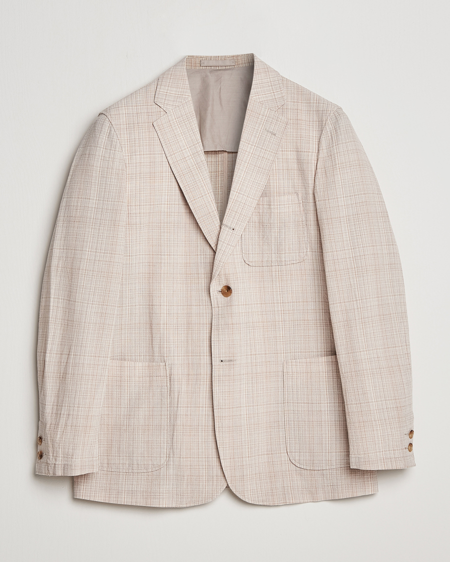Herren | Sakkos | BEAMS PLUS | Cotton/Linen Comfort Jacket Natural