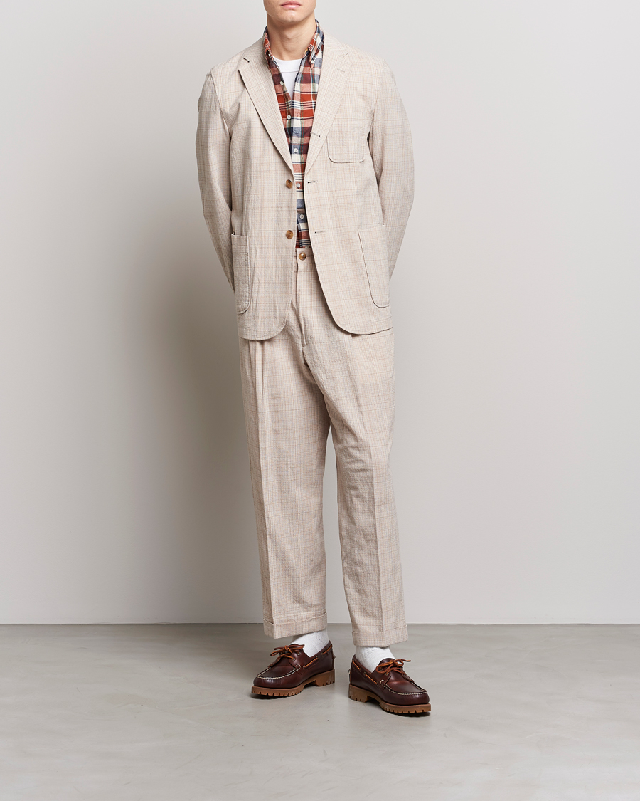 Herren | Sakkos | BEAMS PLUS | Cotton/Linen Comfort Jacket Natural