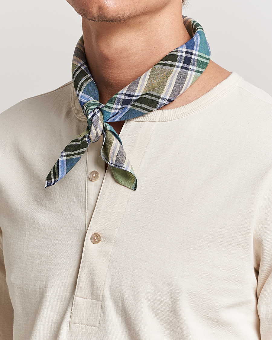 Herren | BEAMS PLUS Handkerchief 5-Pack Multicolor Madras | BEAMS PLUS | Handkerchief 5-Pack Multicolor Madras