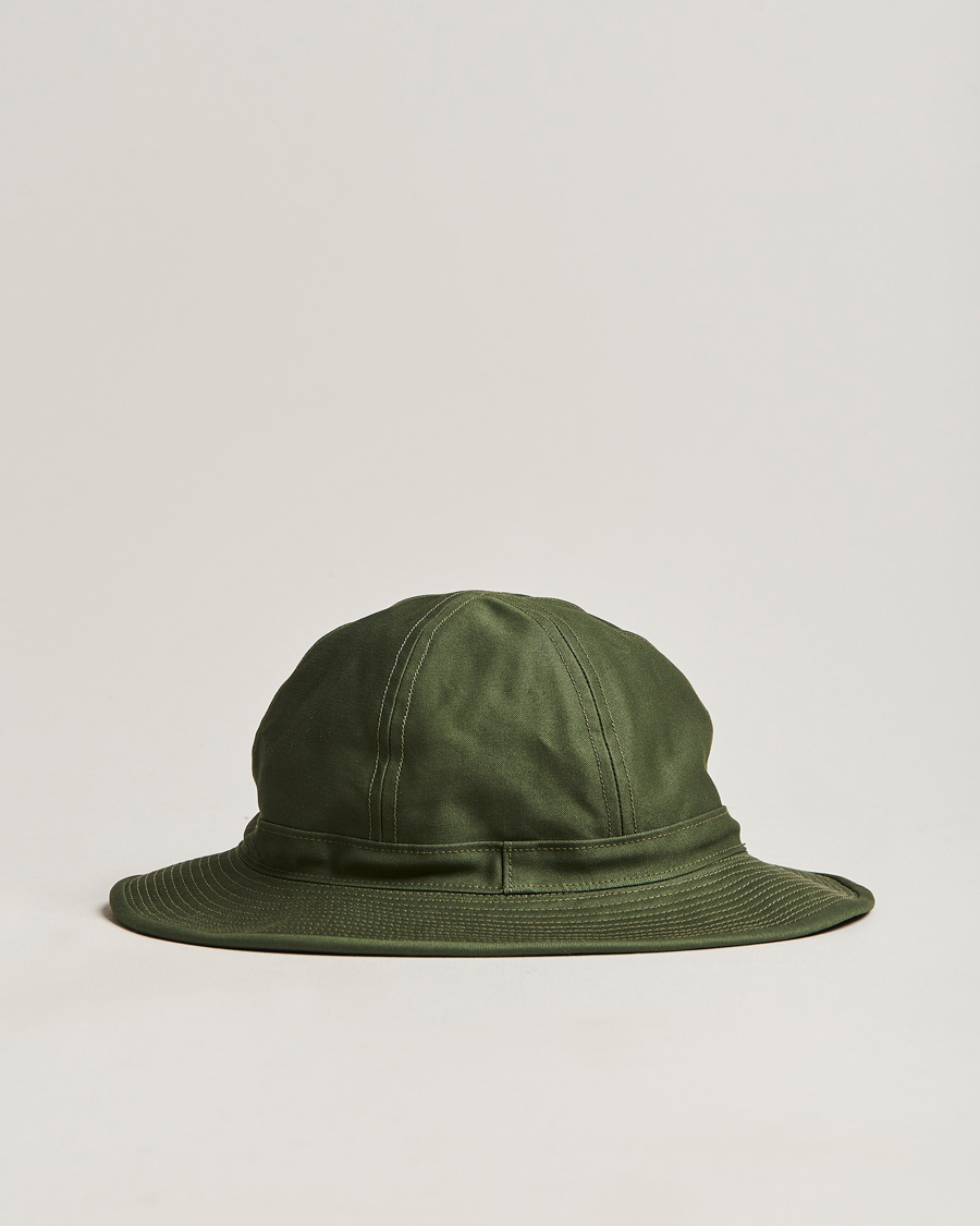 Herren | BEAMS PLUS MIL Cotton Hat Olive | BEAMS PLUS | MIL Cotton Hat Olive