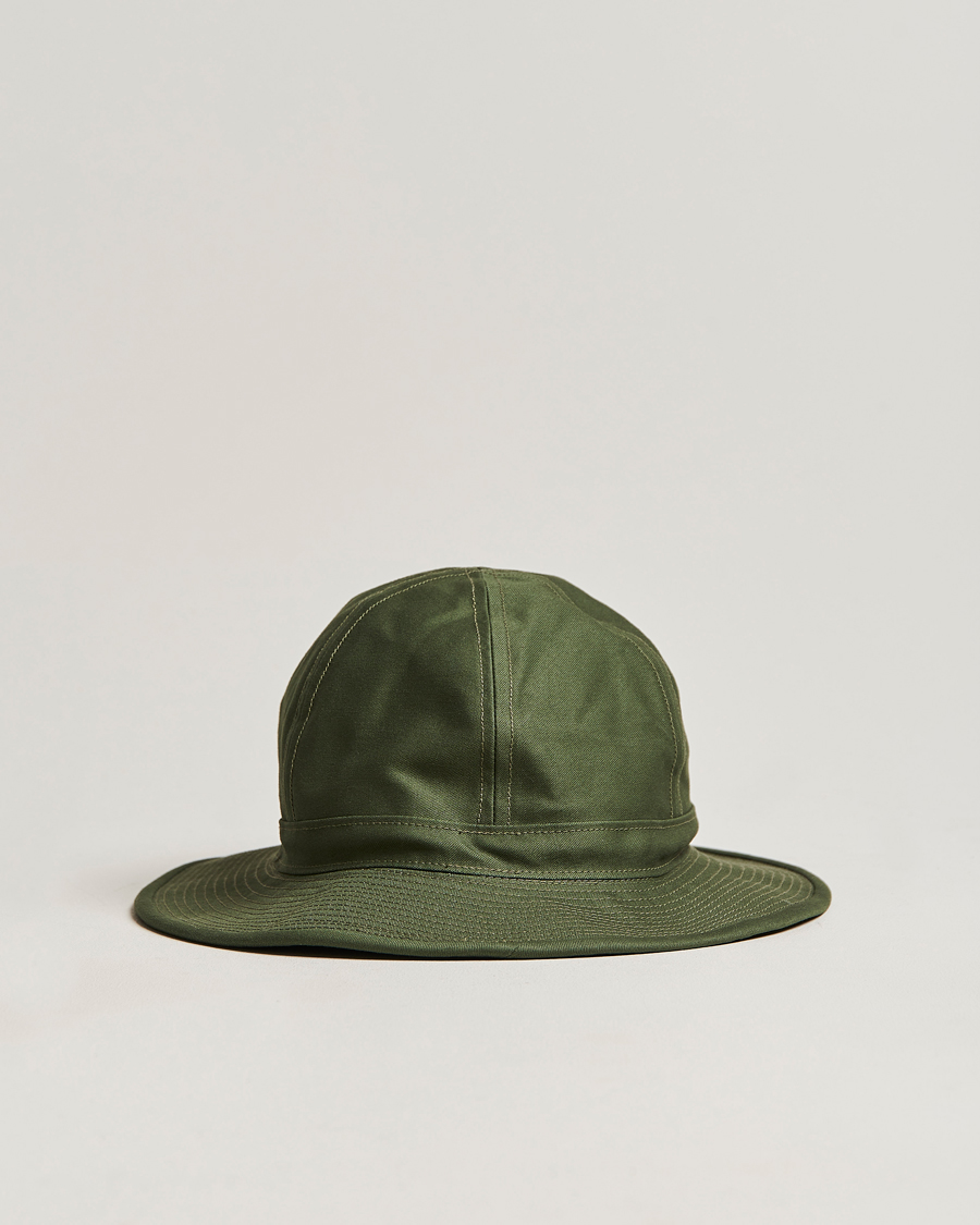 Herren | BEAMS PLUS MIL Cotton Hat Olive | BEAMS PLUS | MIL Cotton Hat Olive