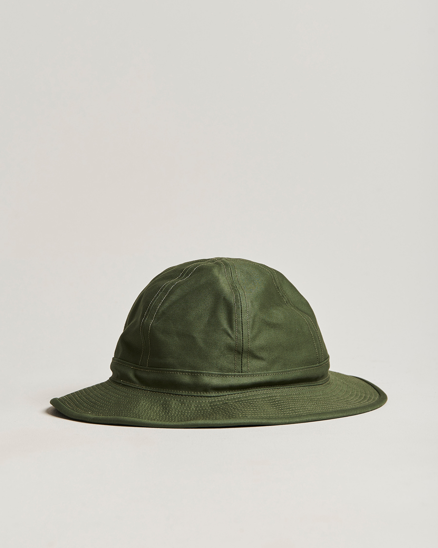 Herren | BEAMS PLUS MIL Cotton Hat Olive | BEAMS PLUS | MIL Cotton Hat Olive