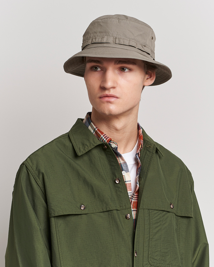 Herren | BEAMS PLUS Ripstop Jungle Hat Grey | BEAMS PLUS | Ripstop Jungle Hat Grey