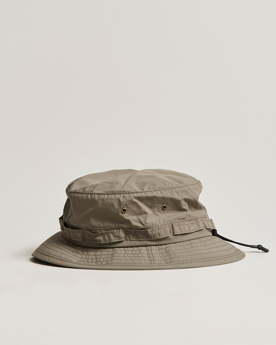 Herren | BEAMS PLUS Ripstop Jungle Hat Grey | BEAMS PLUS | Ripstop Jungle Hat Grey