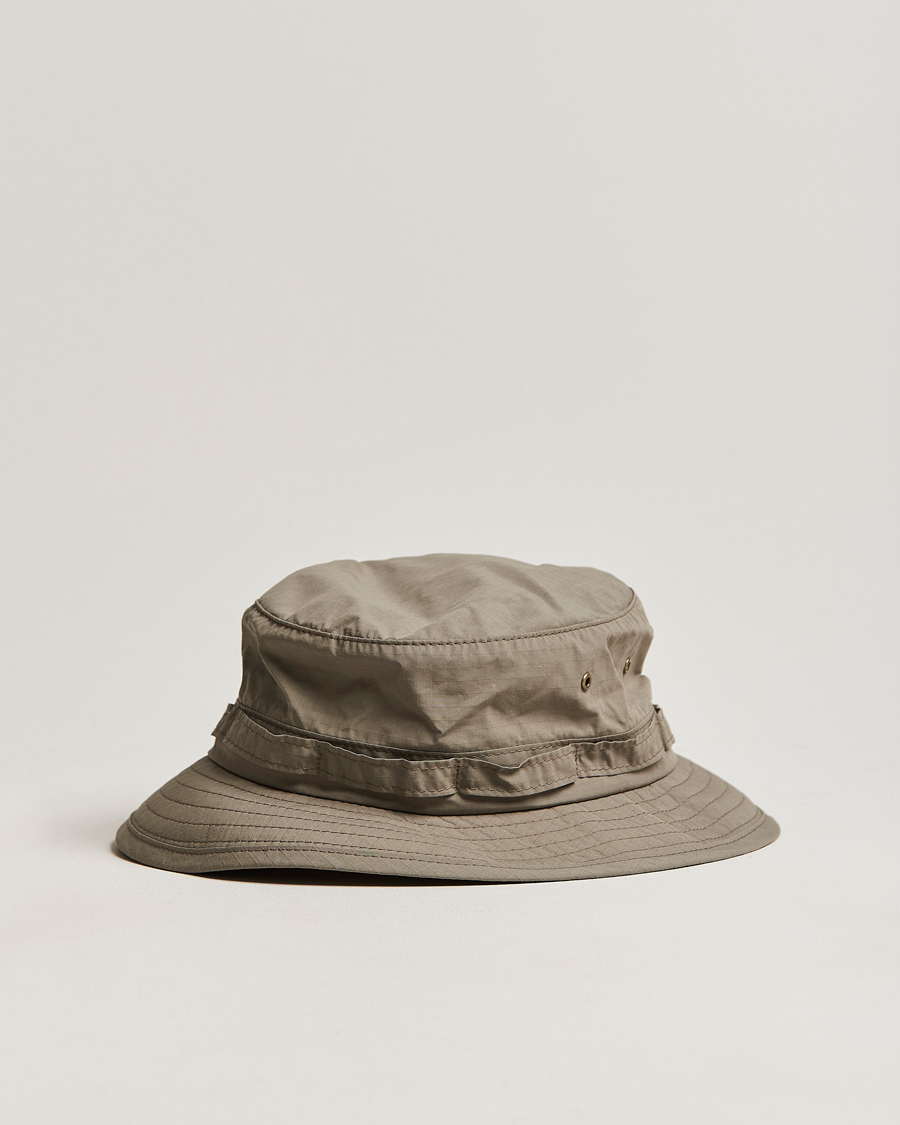 Herren | BEAMS PLUS Ripstop Jungle Hat Grey | BEAMS PLUS | Ripstop Jungle Hat Grey