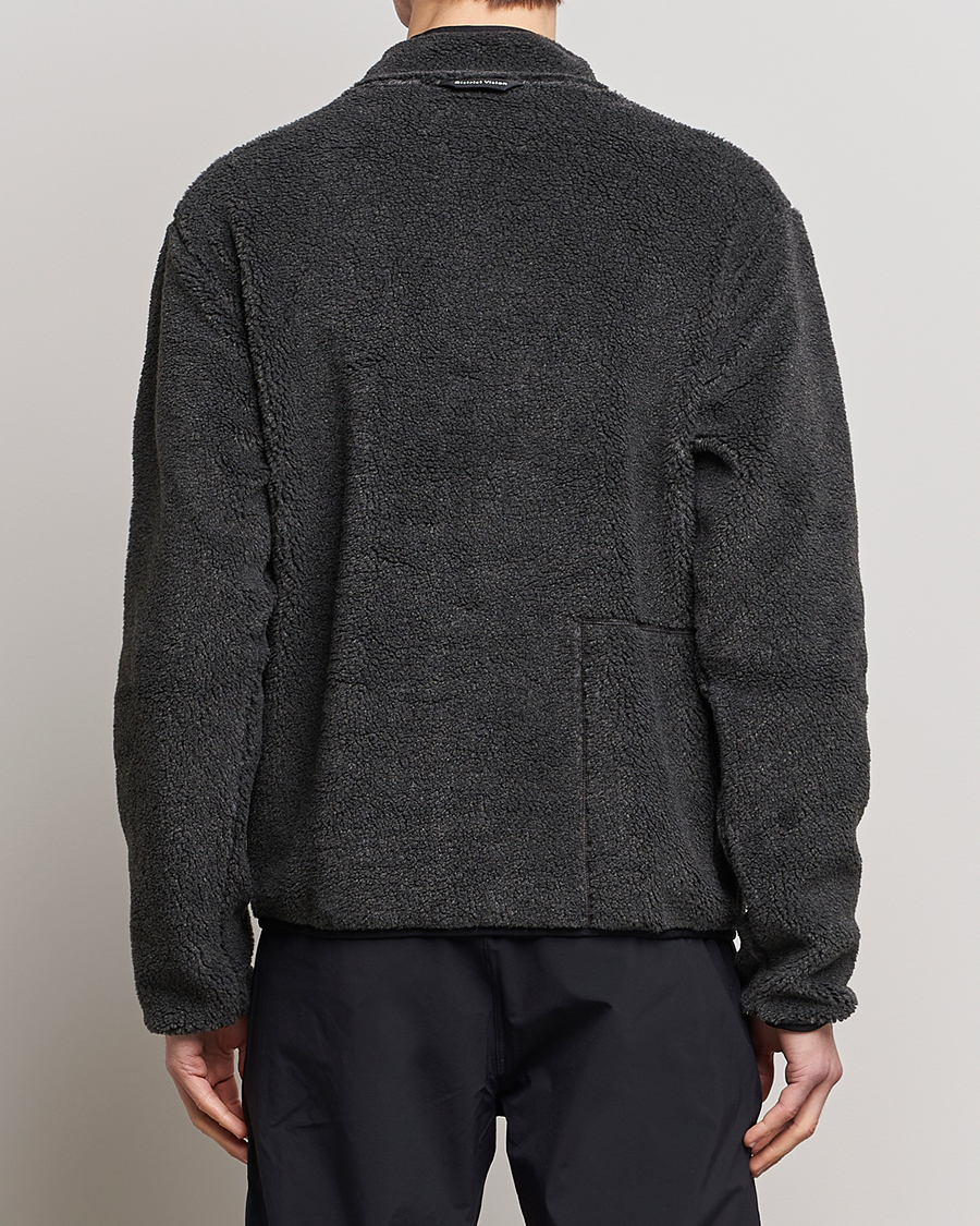 Herren | Pullover | District Vision | Doug Half Zip Fleece Charcoal
