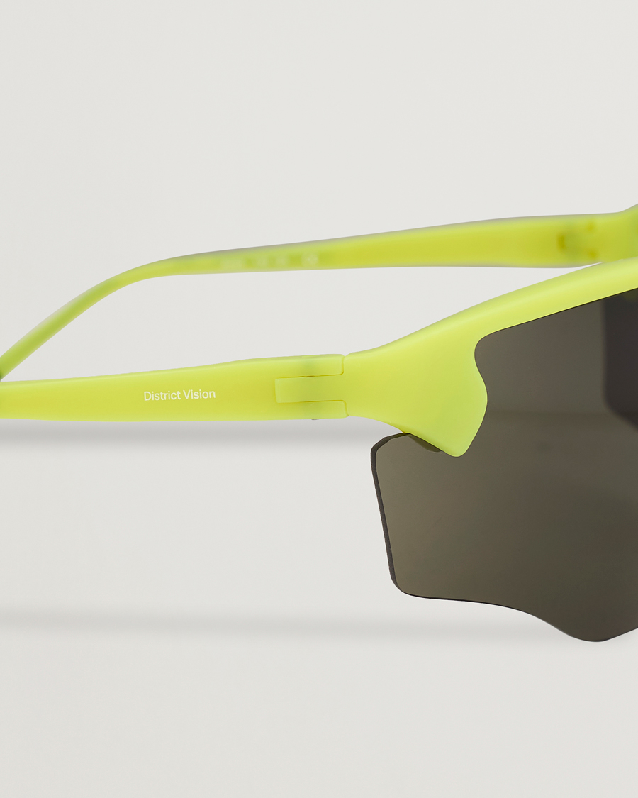 Herren | Sonnenbrillen | District Vision | Junya Racer Electric Green