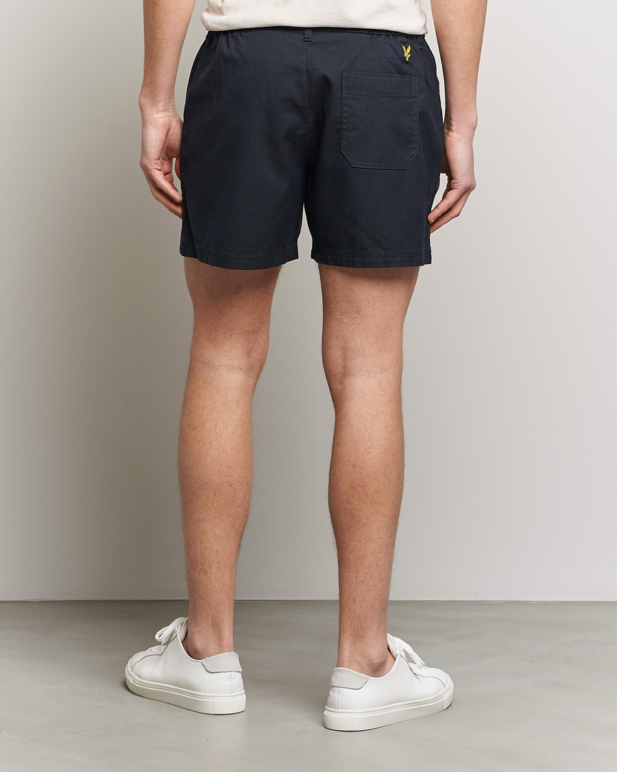 Herren | Shorts | Lyle & Scott | Textured Shorts Dark Navy