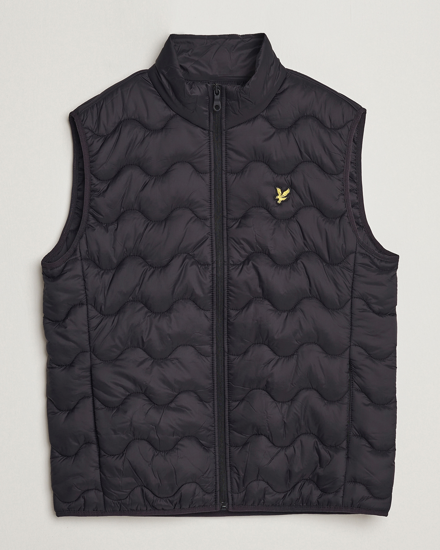 Herren | Westen | Lyle & Scott | Crest Quilted Gilet Vest Black