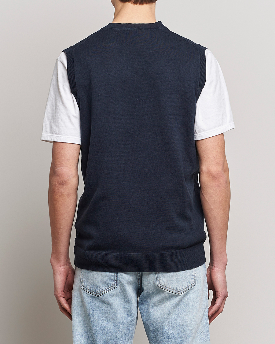 Herren | Pullover | Lyle & Scott | Cotton Vest Dark Navy