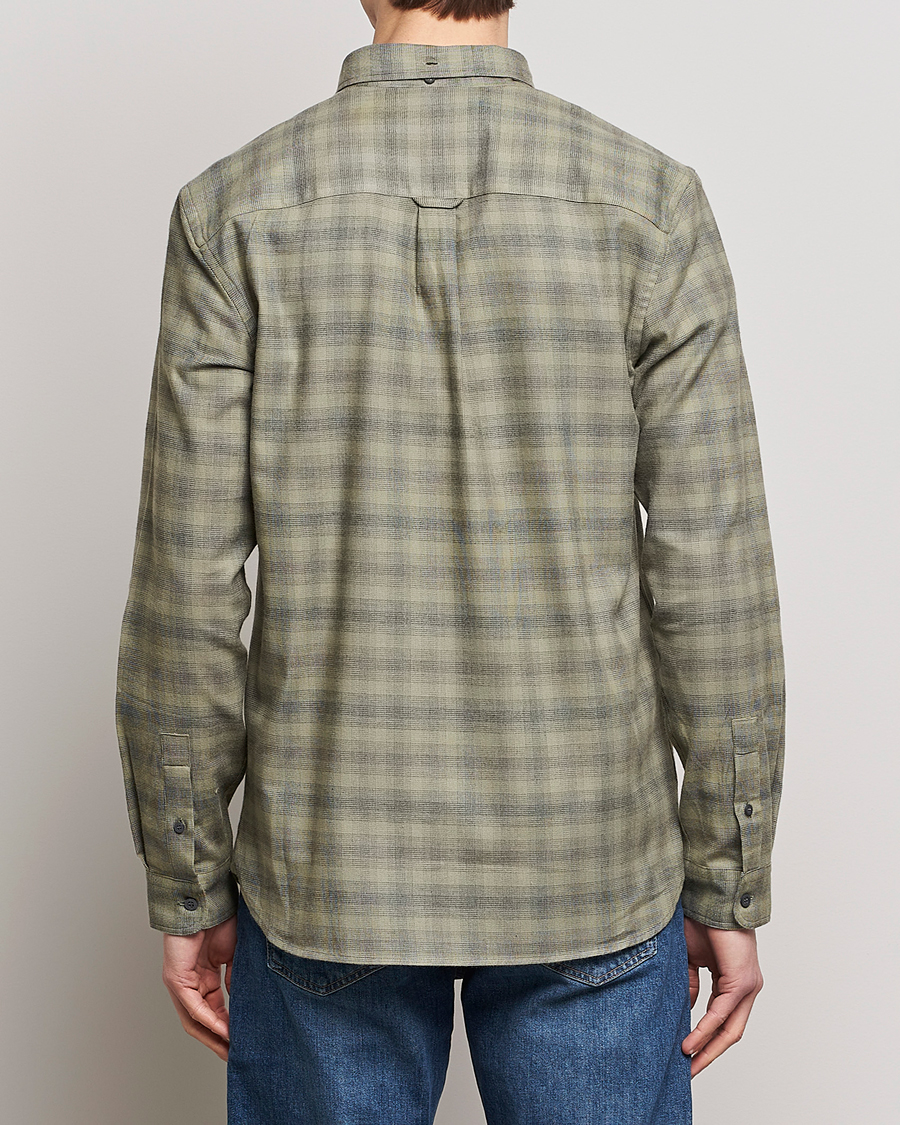 Herren | Hemden | Lyle & Scott | Button Down Flannel Shirt Sea Weed