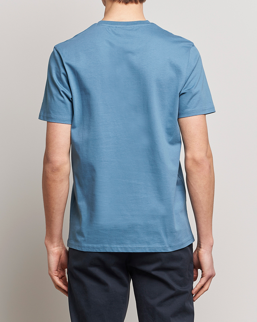 Herren | T-Shirts | Lyle & Scott | Crew Neck Organic Cotton Tee Skipton Blue