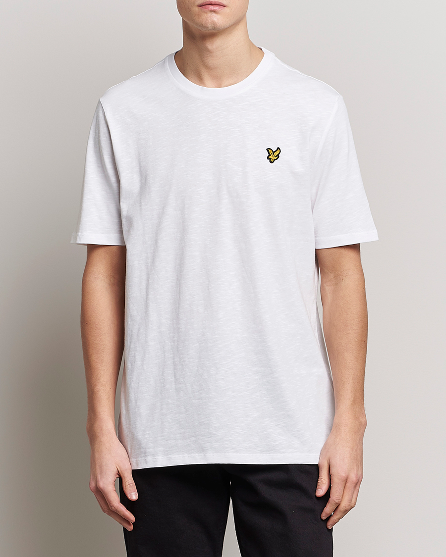 Herren | T-Shirts | Lyle & Scott | Slub T-Shirt White