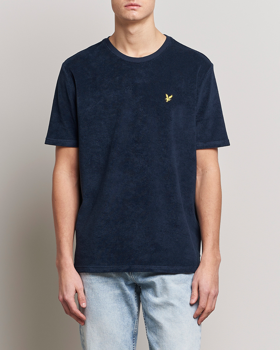 Herren | T-Shirts | Lyle & Scott | Terry T-Shirt Dark Navy