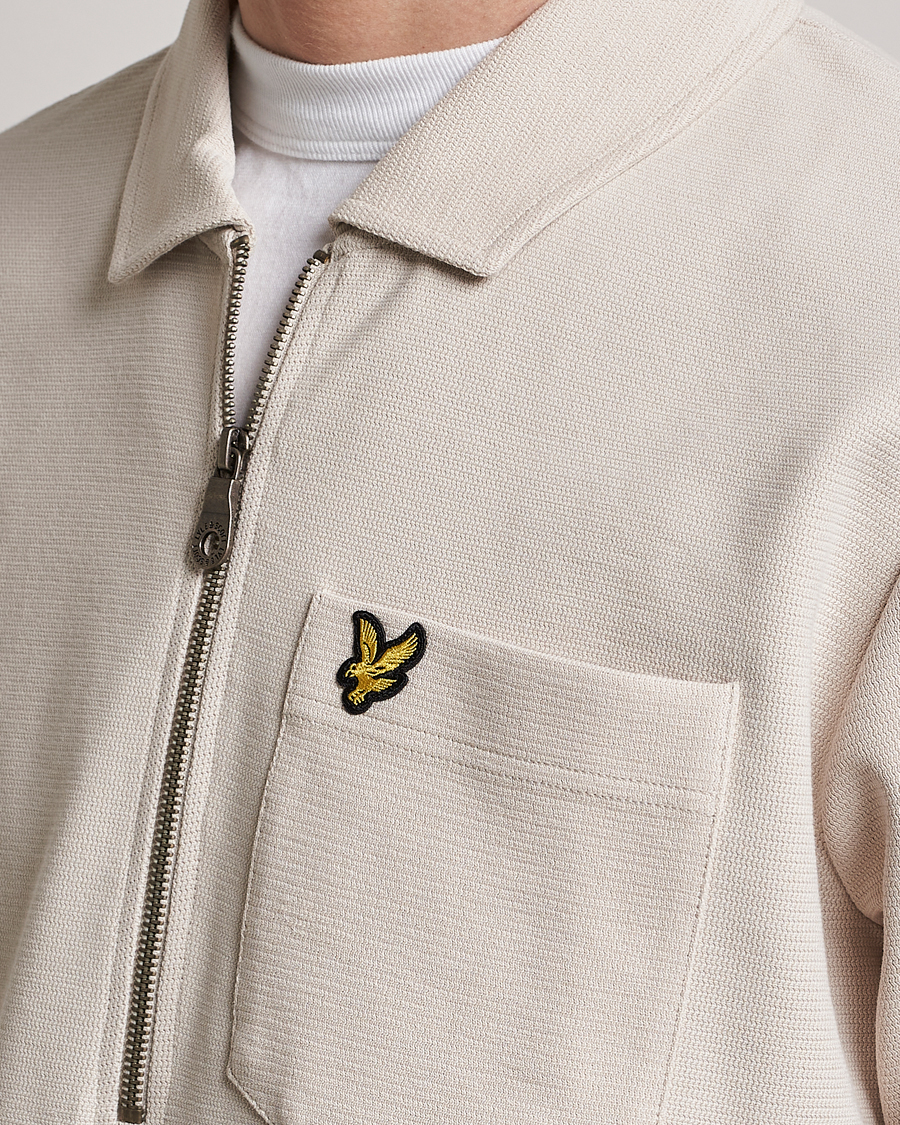 Herren | Pullover | Lyle & Scott | Crest Half Zip Sweater Cove