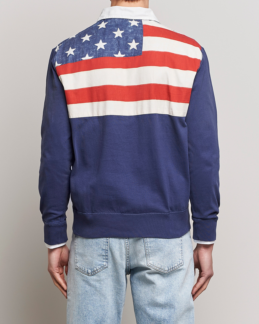 Herren | Pullover | Polo Ralph Lauren | Jersey Flag Rugger Boathouse Navy