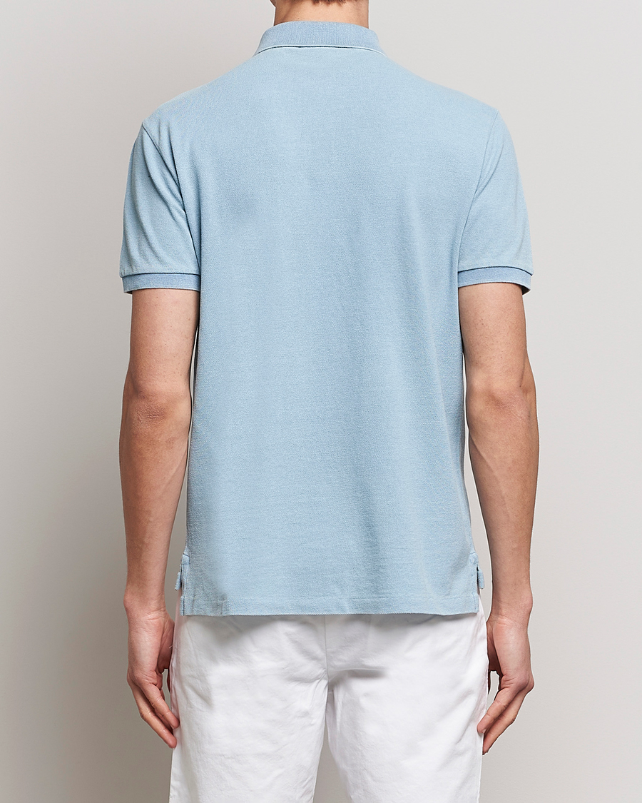 Herren | Poloshirts | Polo Ralph Lauren | Custom Slim Fit Polo Light Indigo