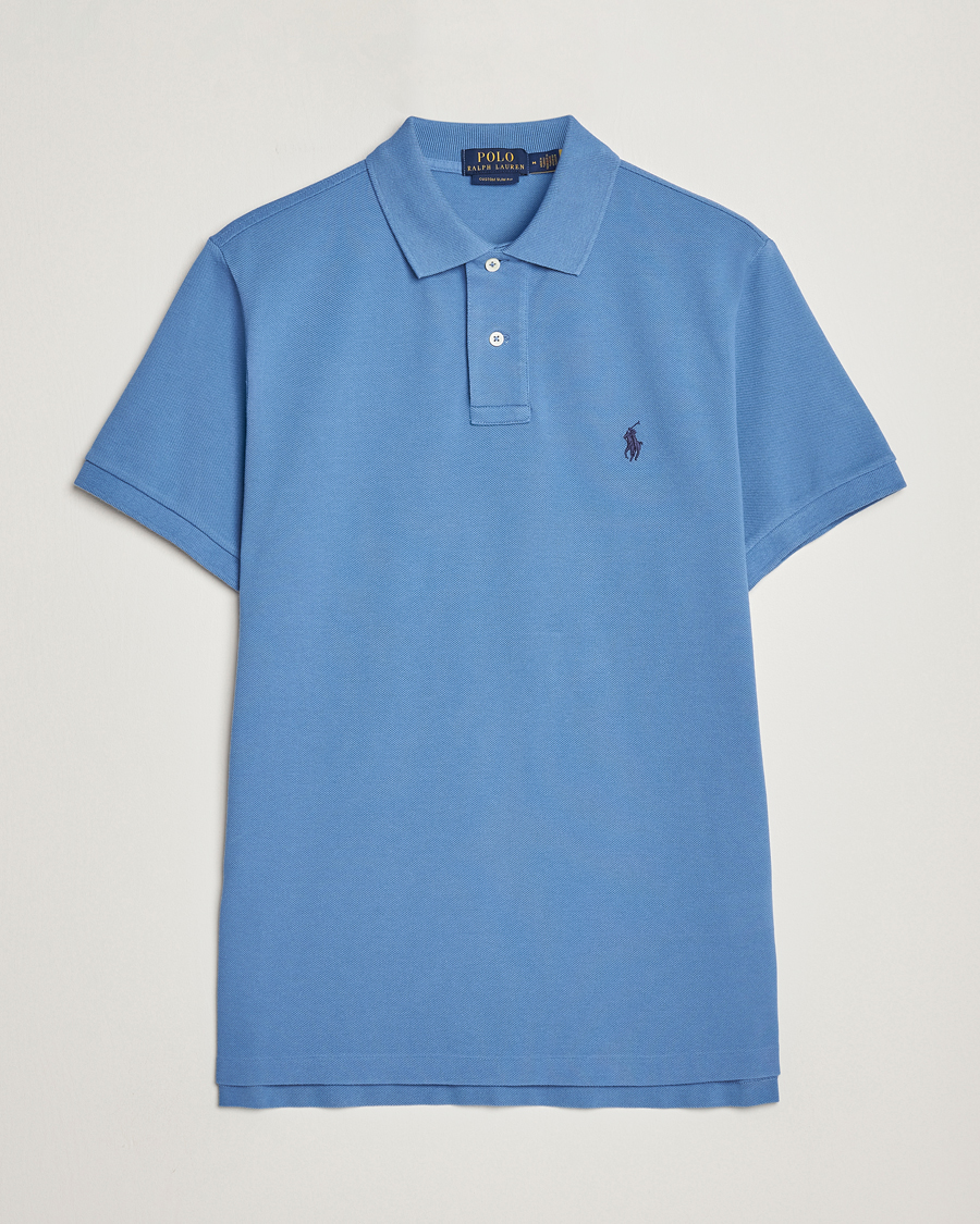 Herren | Poloshirts | Polo Ralph Lauren | Custom Slim Fit Polo French Blue