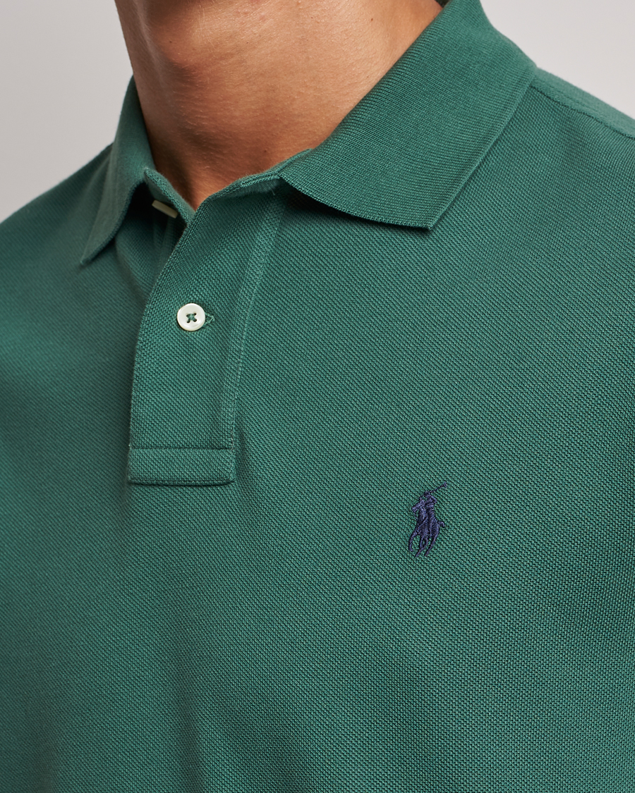 Herren | Poloshirts | Polo Ralph Lauren | Custom Slim Fit Polo Washed Forest