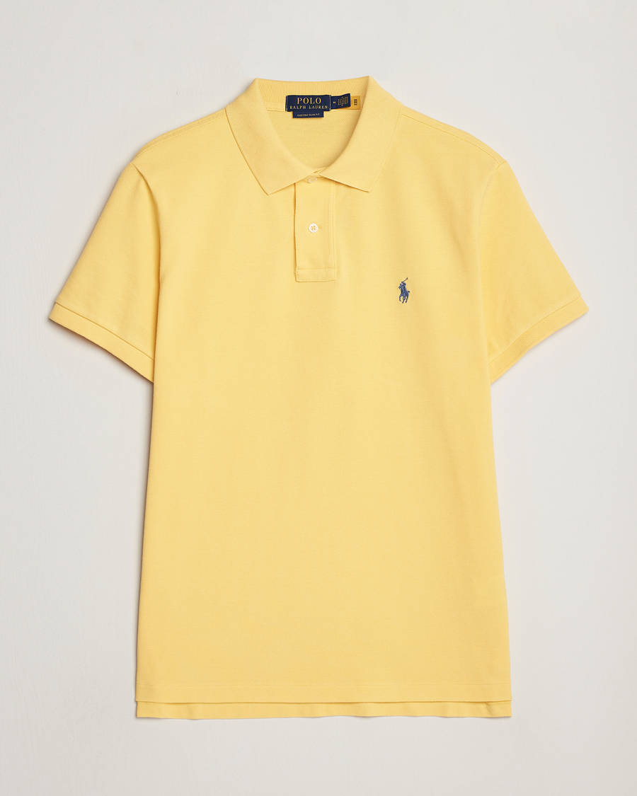 Herren | Poloshirts | Polo Ralph Lauren | Custom Slim Fit Polo Fall Yellow