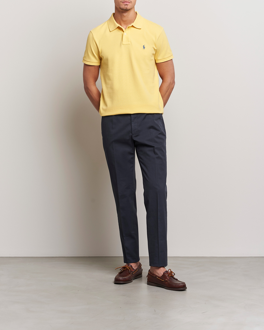 Herren | Poloshirts | Polo Ralph Lauren | Custom Slim Fit Polo Fall Yellow