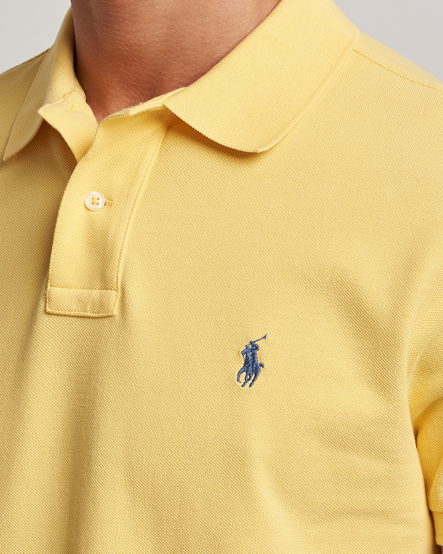 Herren | Poloshirts | Polo Ralph Lauren | Custom Slim Fit Polo Fall Yellow
