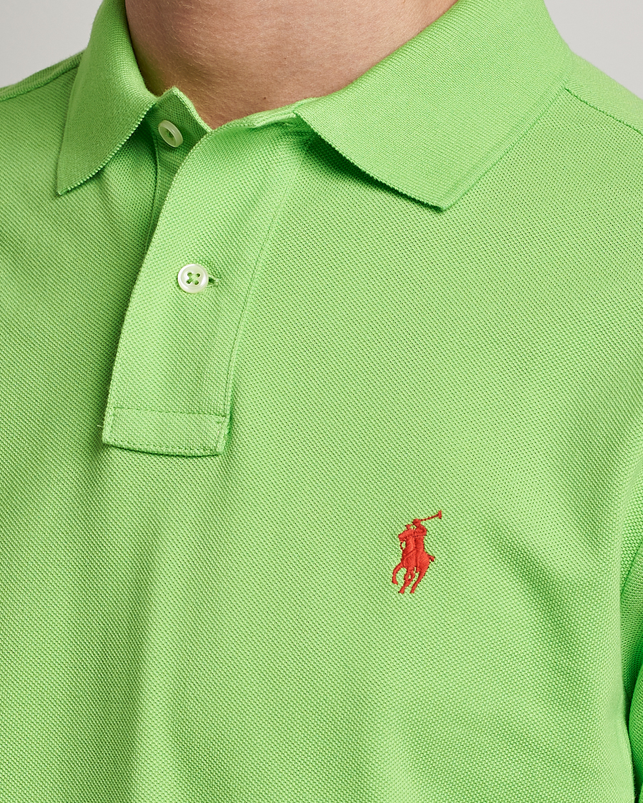 Herren | Poloshirts | Polo Ralph Lauren | Custom Slim Fit Polo Kiwi Lime