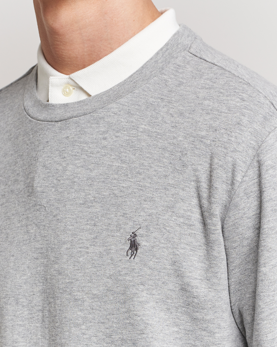 Herren | Pullover | Polo Ralph Lauren | Double Knitted Jersey Sweatshirt Andover Heather