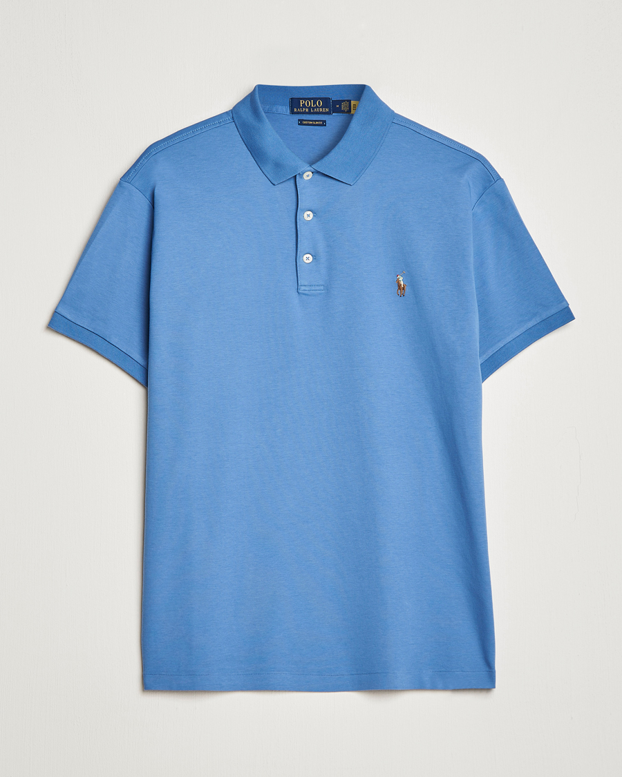 Herren | Poloshirts | Polo Ralph Lauren | Luxury Pima Cotton Polo French Blue