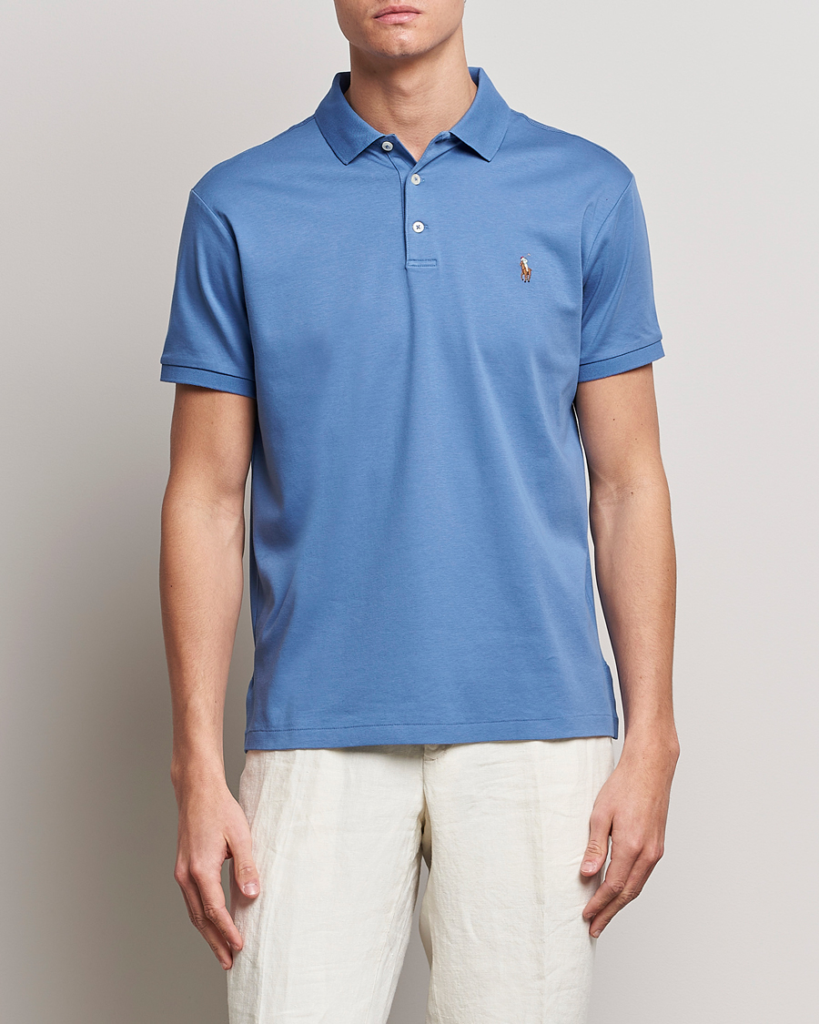 Herren | Poloshirts | Polo Ralph Lauren | Luxury Pima Cotton Polo French Blue