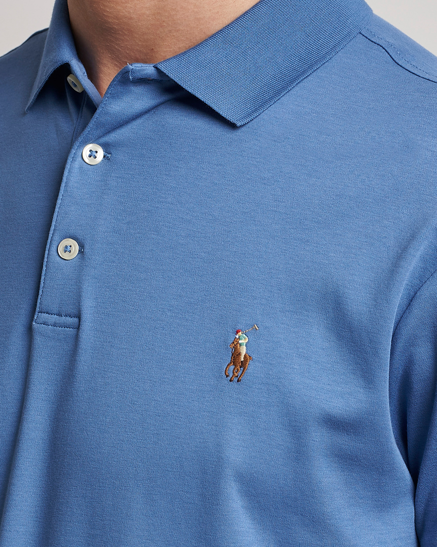 Herren | Poloshirts | Polo Ralph Lauren | Luxury Pima Cotton Polo French Blue