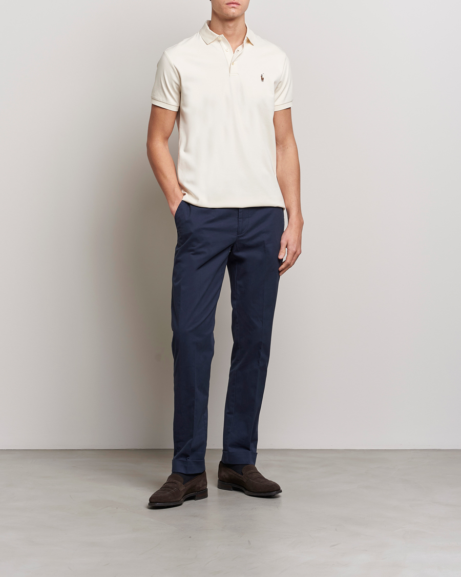 Herren | Poloshirts | Polo Ralph Lauren | Luxury Pima Cotton Polo Guide Cream