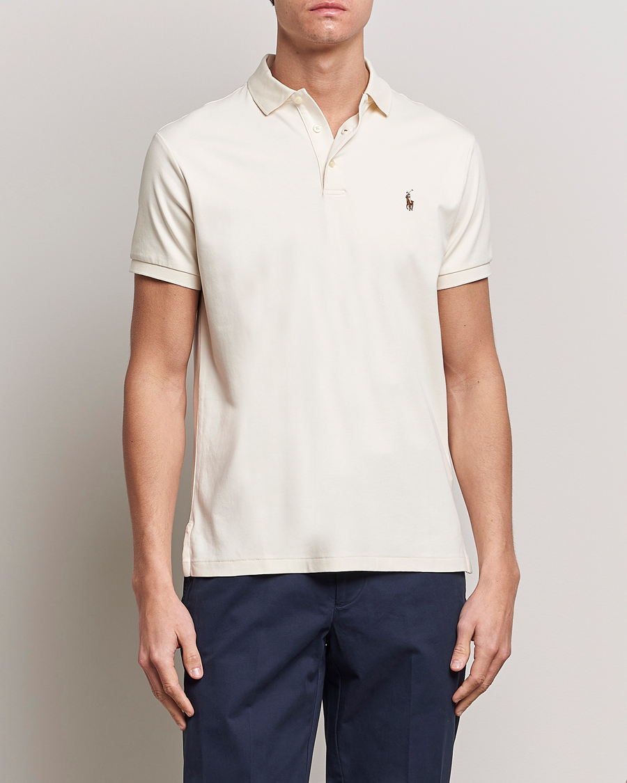 Herren | Poloshirts | Polo Ralph Lauren | Luxury Pima Cotton Polo Guide Cream