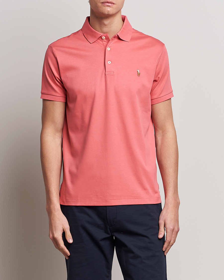 Herren | Poloshirts | Polo Ralph Lauren | Luxury Pima Cotton Polo Red Sky