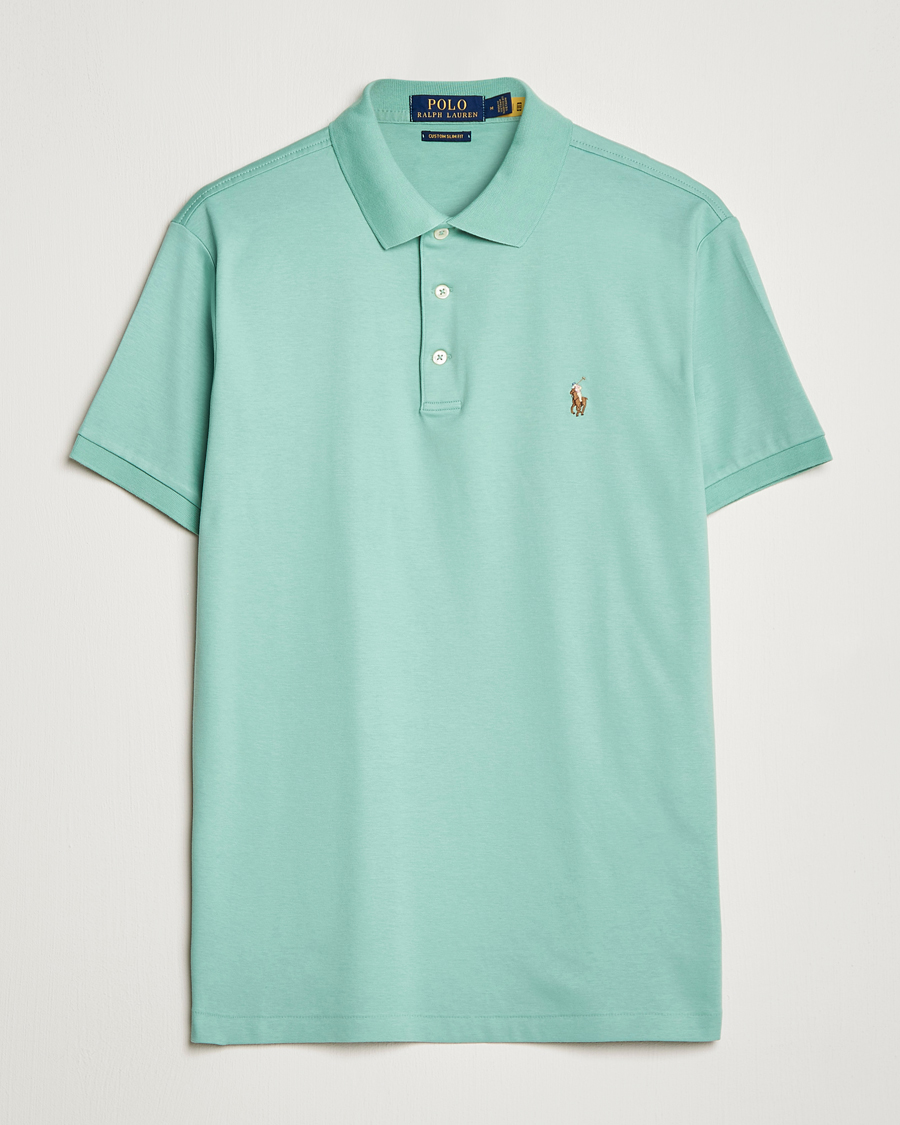 Herren | Poloshirts | Polo Ralph Lauren | Luxury Pima Cotton Polo Essex Green