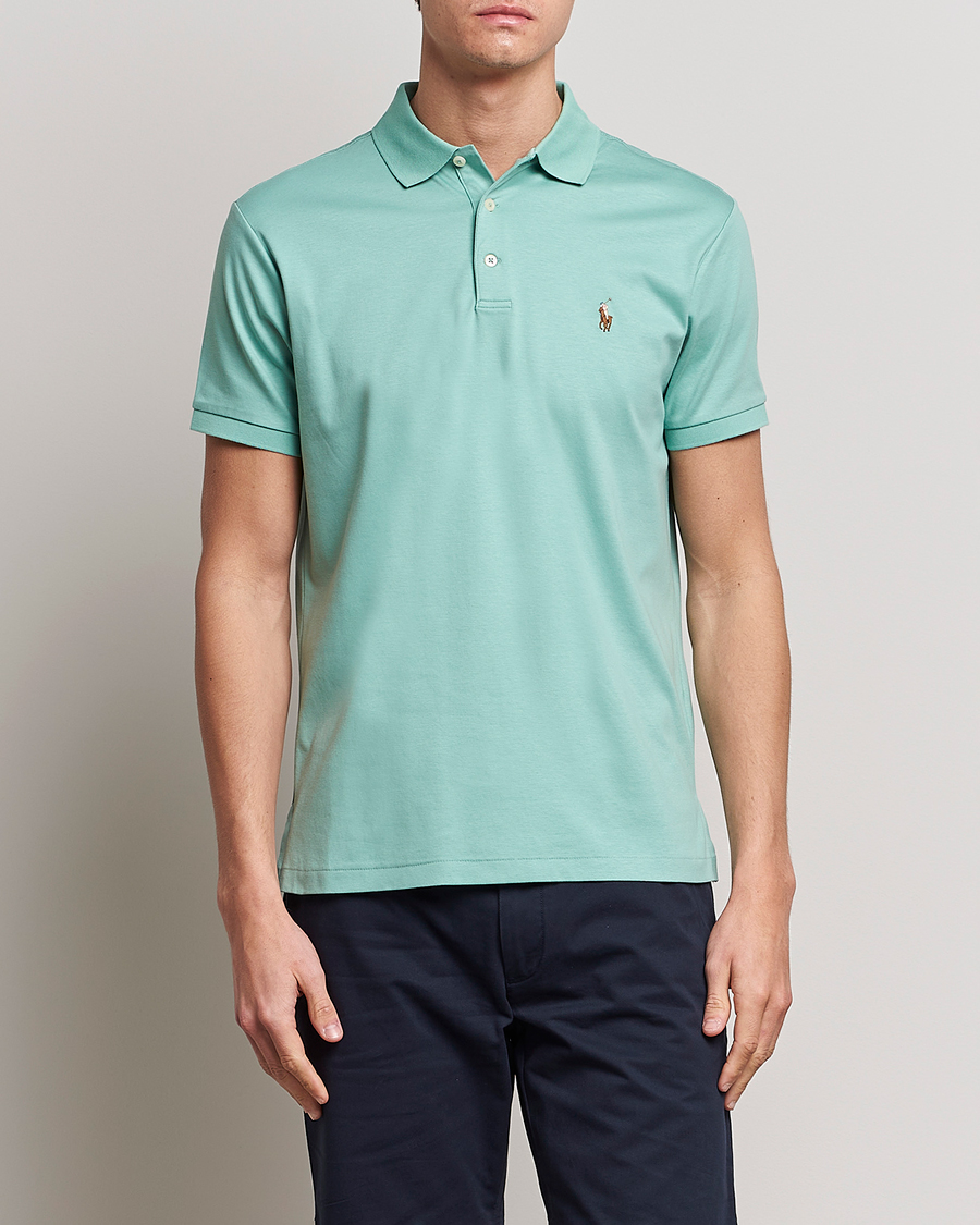 Herren | Poloshirts | Polo Ralph Lauren | Luxury Pima Cotton Polo Essex Green