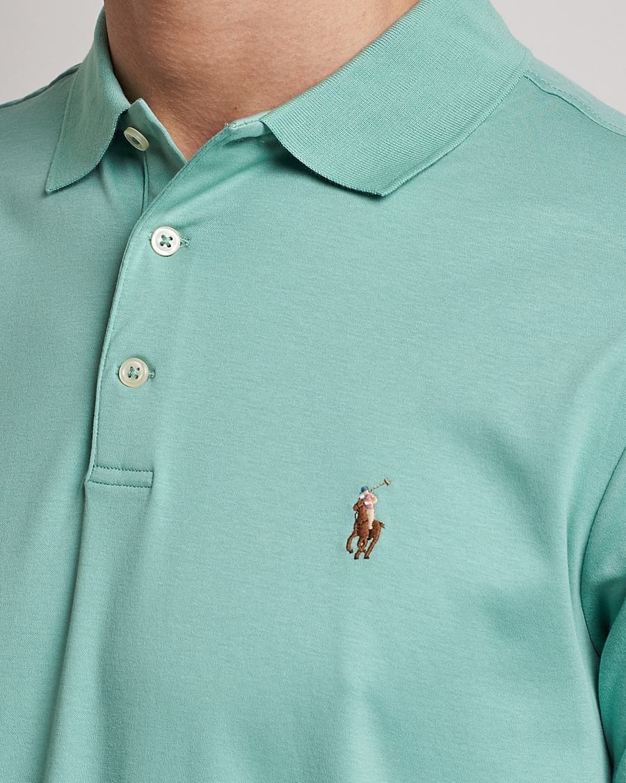 Herren | Poloshirts | Polo Ralph Lauren | Luxury Pima Cotton Polo Essex Green