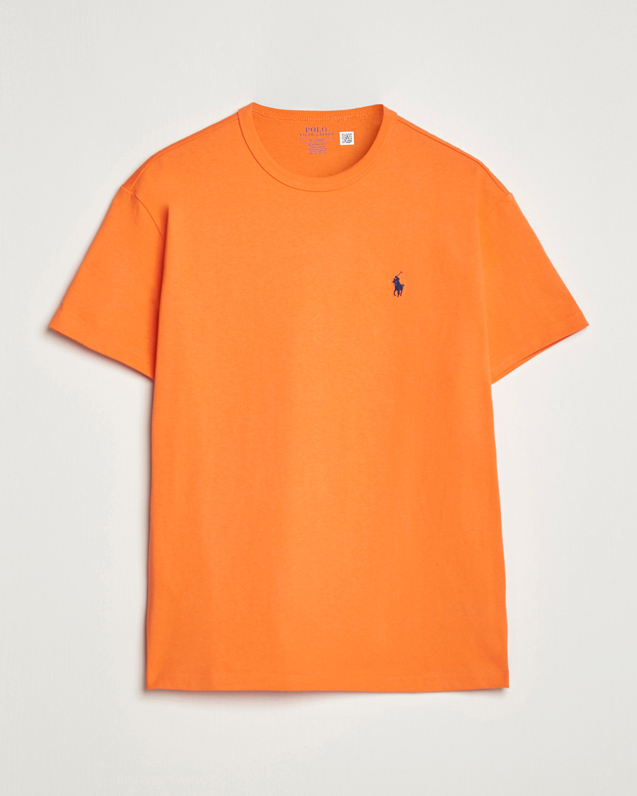 Herren | T-Shirts | Polo Ralph Lauren | Heavyweight Crew Neck T-Shirt Orange