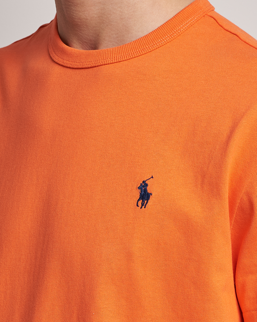 Herren | T-Shirts | Polo Ralph Lauren | Heavyweight Crew Neck T-Shirt Orange