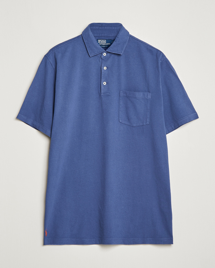 Herren | Poloshirts | Polo Ralph Lauren | Cotton/Linen Polo Boathouse Navy
