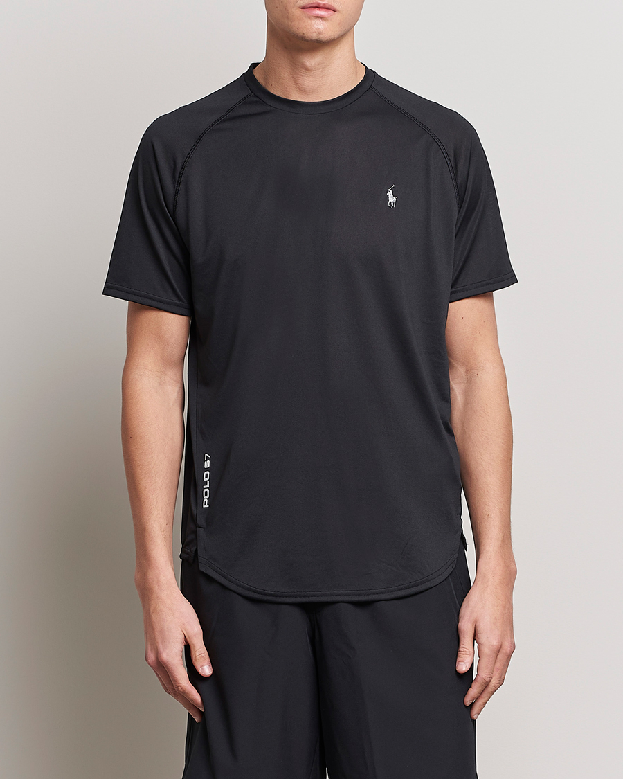 Herren | T-Shirts | Polo Ralph Lauren | Performance Jersey Crew Neck T-Shirt Black