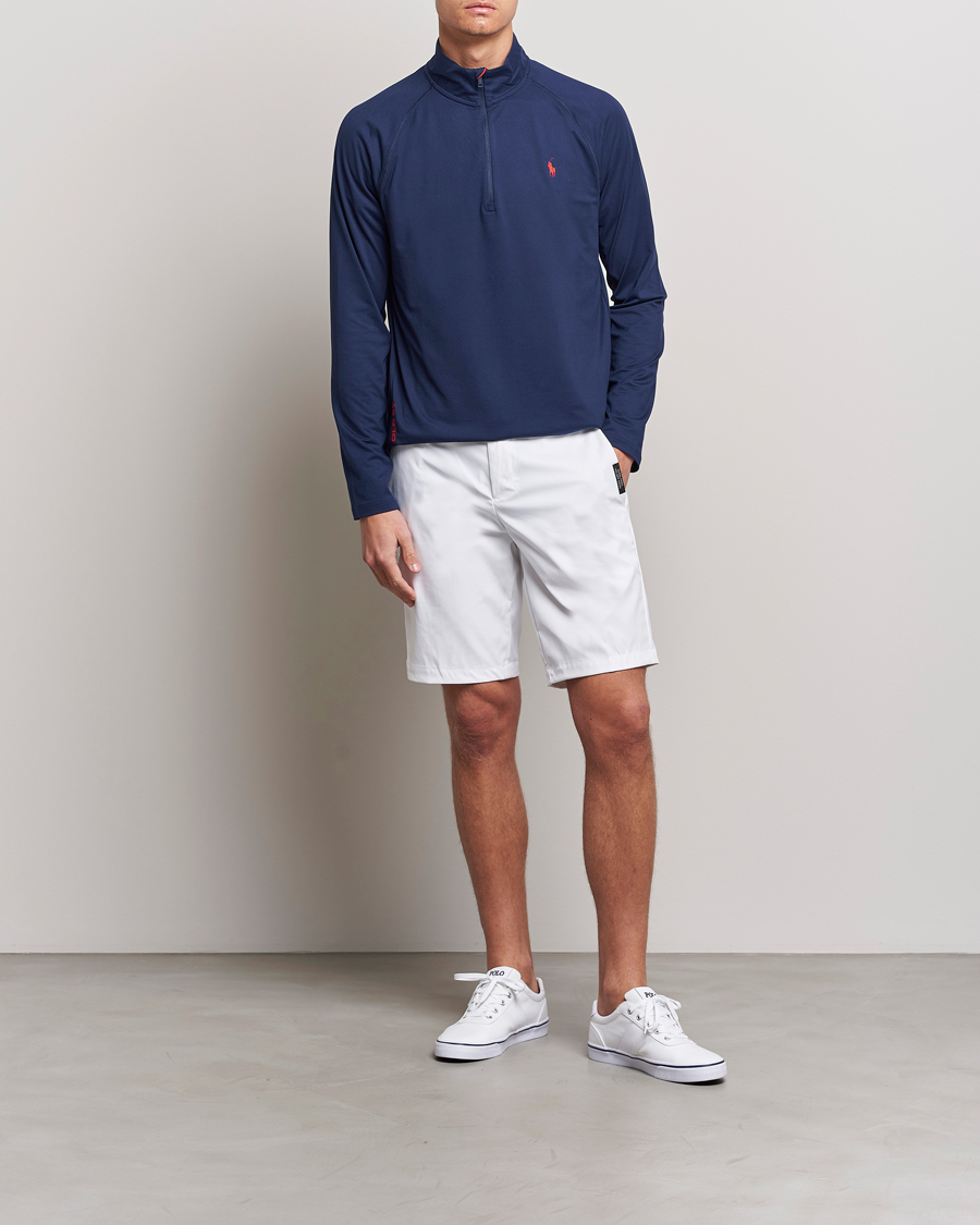 Herren | Pullover | Polo Ralph Lauren | Performance Jersey Half-Zip Newport Navy
