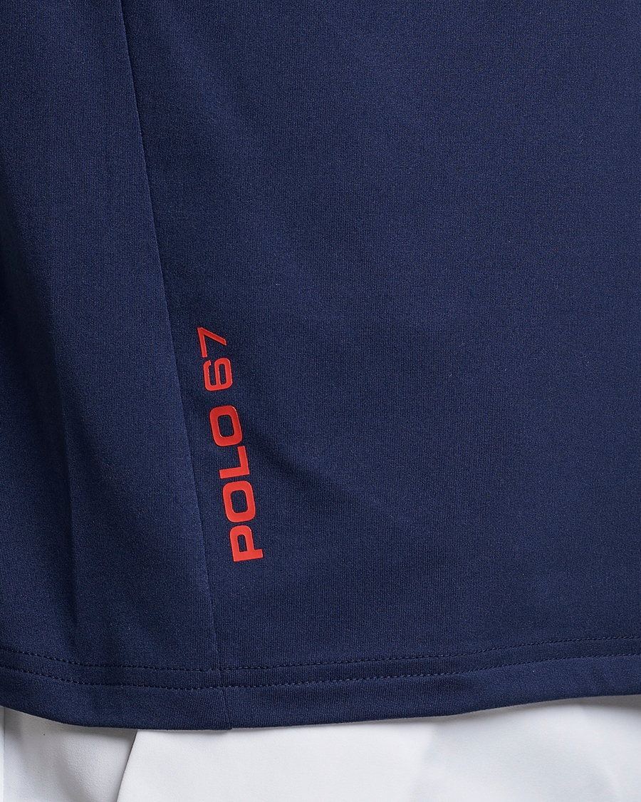 Herren | Pullover | Polo Ralph Lauren | Performance Jersey Half-Zip Newport Navy