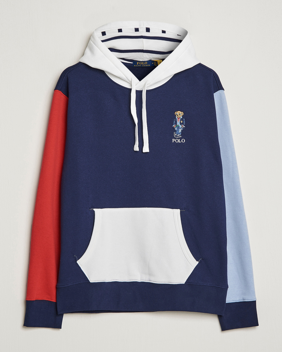 Herren | Pullover | Polo Ralph Lauren | Printed Regatta Bear Colorblocked Hoodie Multi