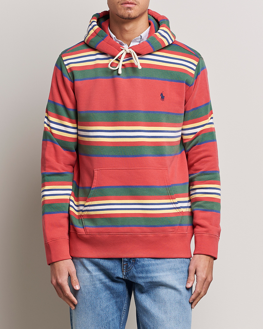Herren | Pullover | Polo Ralph Lauren | Yarn Died Fleece Striped Hoodie Multi