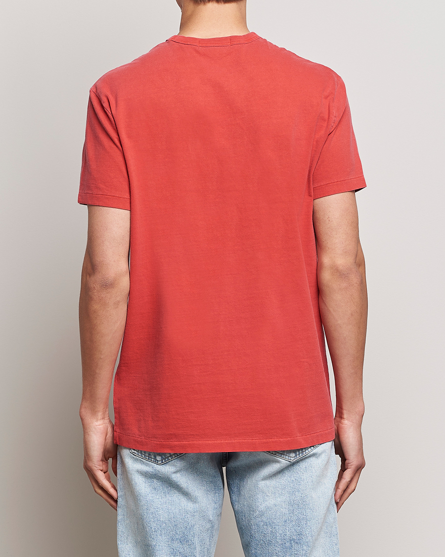 Herren | T-Shirts | Polo Ralph Lauren | Graphic Logo Jerset Crew Neck T-Shirt Evening Red