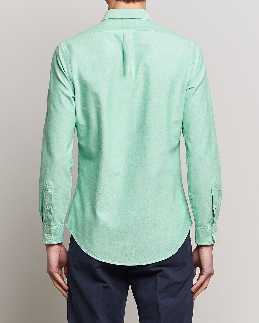 Herren | Hemden | Polo Ralph Lauren | Slim Fit Oxford Button Down Shirt Golf Green